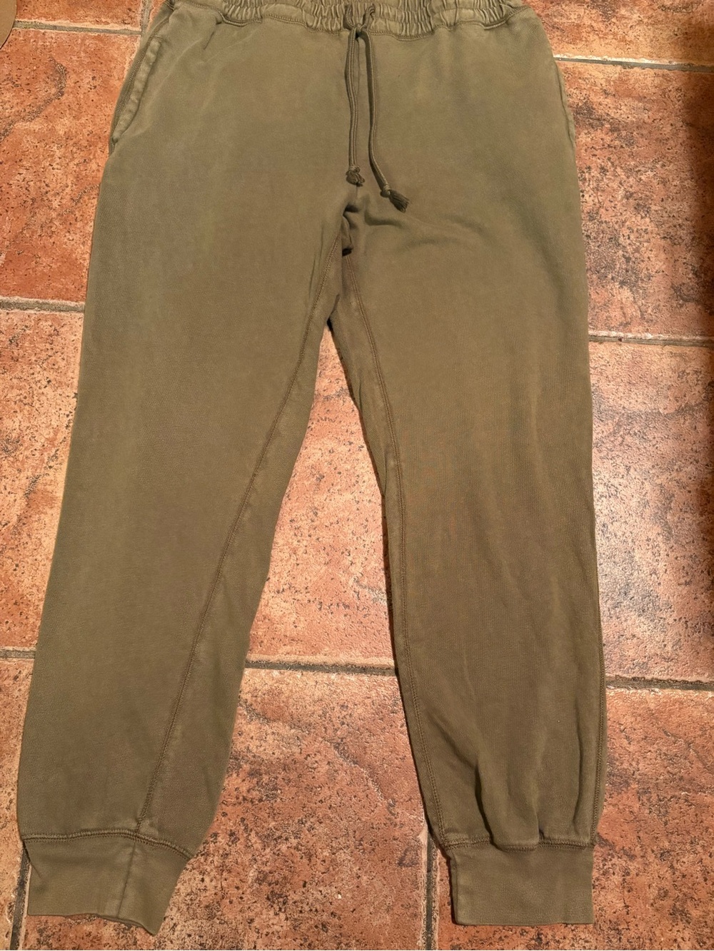 J. Crew Olive Green Drawstring Jogger Pants